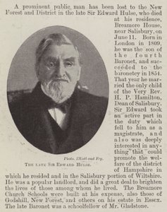 Zesnulý sir Edward Hulse od English Photographer