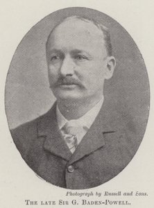 Zesnulý Sir G Baden-Powell od English Photographer