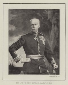 Zesnulý sir Henry Havelock-Allan, VC, MP od English Photographer
