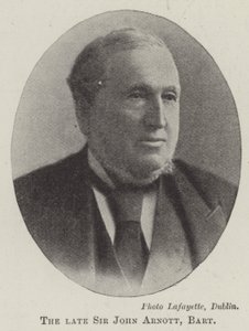 Zesnulý sir John Arnott, Baronet od English Photographer