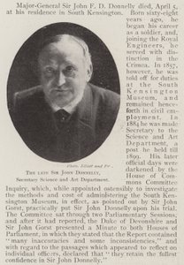 Zesnulý sir John Donnelly, tajemník oddělení vědy a umění od English Photographer