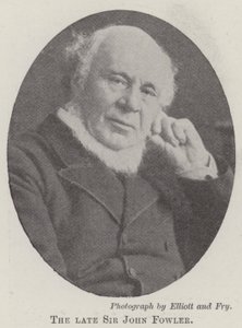 Zesnulý sir John Fowler od English Photographer