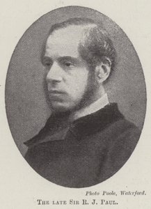 Zesnulý Sir R J Paul od English Photographer