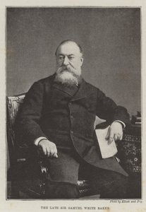 Zesnulý sir Samuel White Baker od English Photographer