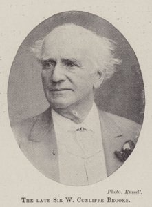 Zesnulý sir W Cunliffe Brooks od English Photographer