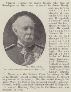 Zesnulý chirurg-generál Sir J Mouat, VC od English Photographer