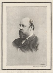 Zesnulý viceadmirál Sir George Tryon, KCB od English Photographer
