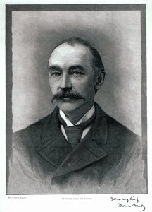 Thomas Hardy, 1892 od English Photographer