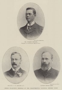 Tři prominentní členové Johannesburgské národní reformní unie od English Photographer