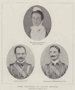 Tři příjemci soudanských vyznamenání od English Photographer