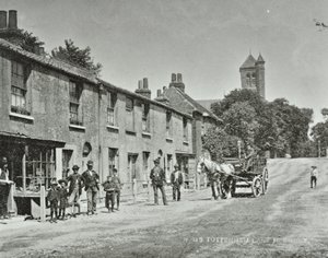 Tottenham Lane, Hornsey: přední pohledy, 1893 od English Photographer