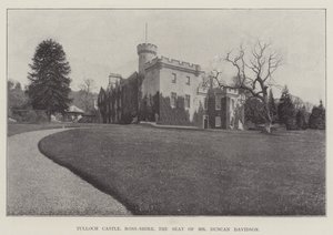 Hrad Tulloch, Ross-Shire, sídlo pana Duncana Davidsona od English Photographer
