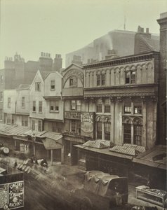 Turks Head, Aldgate, Londýn, 1883 od English Photographer