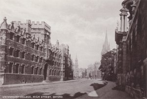 University College, High Street, Oxford od English Photographer