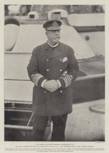 Viceadmirál Sir Henry Frederick Stephenson, KCB, námořní důstojník, který by v případě války hrál velmi významnou roli v naší národní obraně od English Photographer