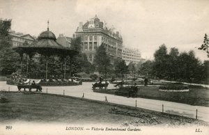 Victoria Embankment Gardens, Londýn od English Photographer