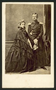Viktorie, princezna Royal a princ Frederick Pruský od English Photographer