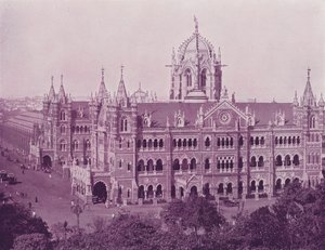 Victoria Terminus Station, Bombaj od English Photographer