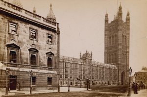 Victoria Tower of the Houses of Parliament od English Photographer