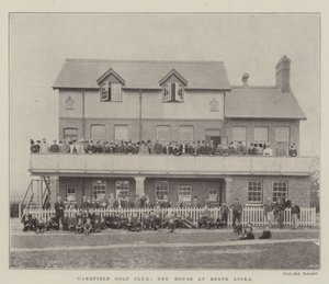 Wakefield Golf Club, New House at Heath Links od English Photographer