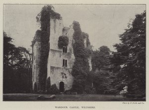 Hrad Wardour, Wiltshire od English Photographer