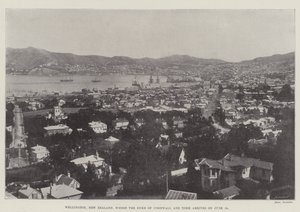 Wellington, Nový Zéland, kam vévoda z Cornwallu a Yorku přijíždí 18. června od English Photographer