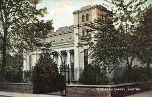 Wesleyan Chapel, Boston (barevná fotografie) od English Photographer