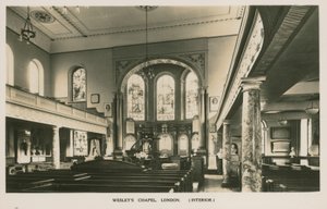 Wesleys Chapel, Londýn od English Photographer