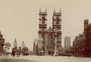 Západní fronta Westminsterského opatství od English Photographer