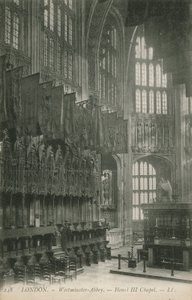 Westminsterské opatství, kaple Jindřicha III od English Photographer