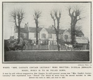 Místo, kde se psaly přednášky o oponě paní Caudlesové, Douglas Jerrolds House od English Photographer