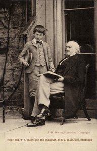 William Ewart Gladstone od English Photographer