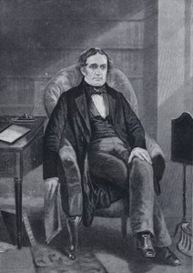 William Hickling Prescott (černobílá fotografie) od English Photographer