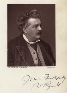 William Rignold (černobílá fotografie) od English Photographer