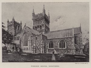 Wimborne Minster, Dorsetshire od English Photographer