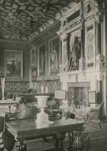 Zimní salon, Hatfield House od English Photographer