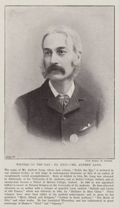 Spisovatelé dne, pan Andrew Lang od English Photographer