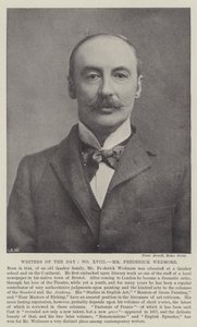 Spisovatelé dne, pan Frederick Wedmore od English Photographer