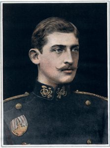 Portrét Ferdinanda Rumunského (1865-1927), krále Rumunska.