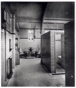 Soukromé kóje a čekárna Bramley Baths, Leeds