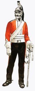 3. pluk dragounů 1812 Trooper od English School