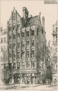 46-47 Cheapside; Ernest George & Peto, architekti od English School