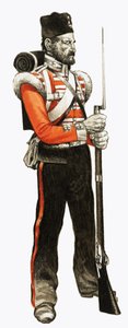 89. Foot Private 1854 Grenadier od English School