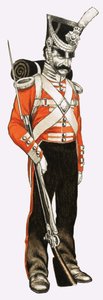 96. Foot Private 1836 od English School
