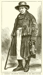 Charley neboli londýnský hlídač 18. století od English School