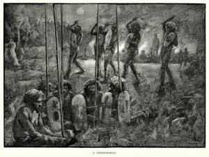 A Corroboree (rytina) od English School