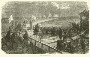 Vlajka příměří, prosinec 1870 od English School