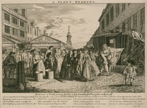 Svatba námořníka a dcery jeho domácího v Rederiffu od English School