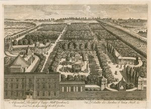 Obecná vyhlídka Vauxhall Gardens od English School