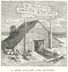 Ein guter Standort für Geschäfte von English School